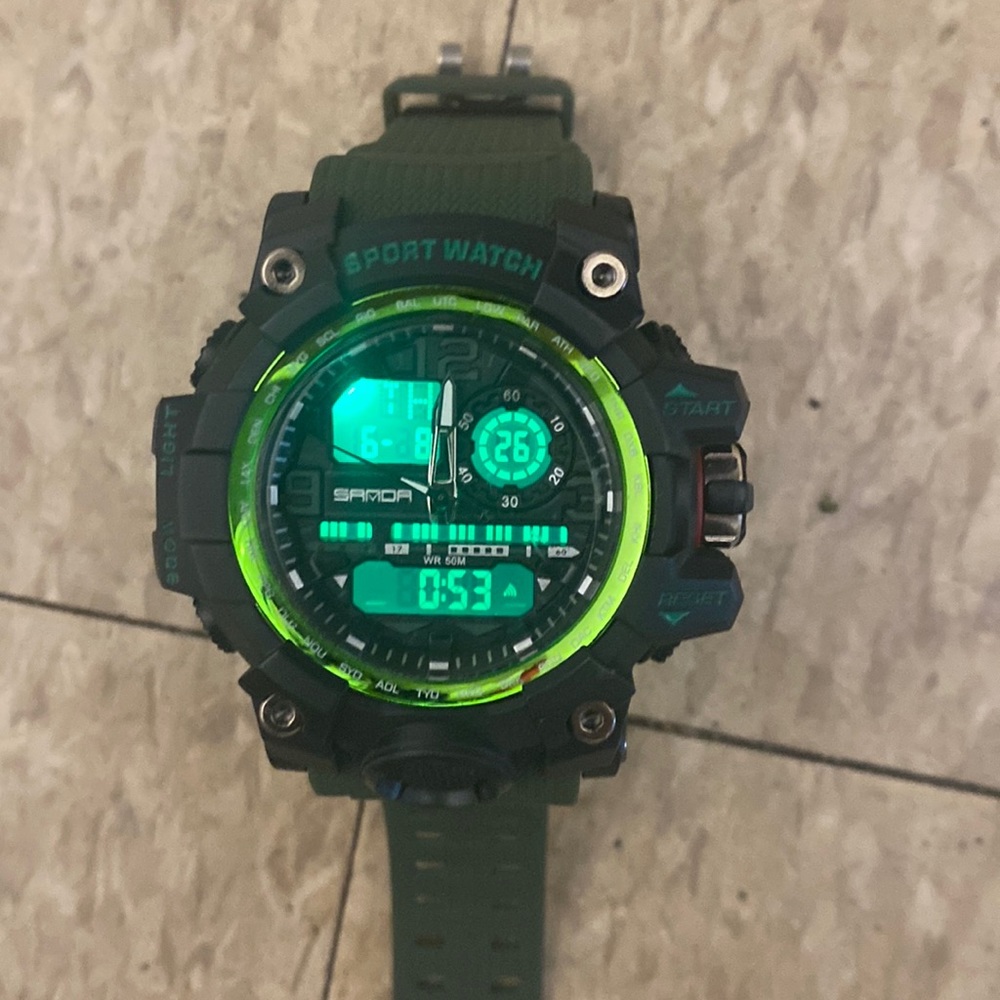 New with stop watch